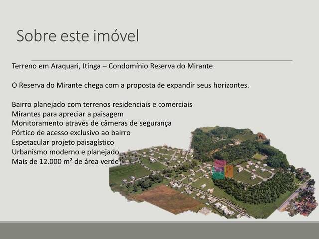 #104 - Área para Venda em Araquari - SC